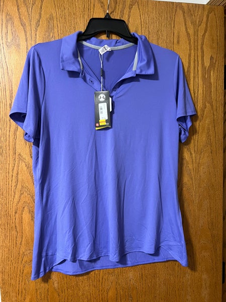 UA Milwaukee Brewers Baseball Golf Shirt NEW