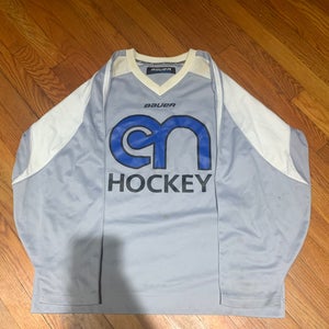 Gray Erik Nates Senior Small Bauer Jersey