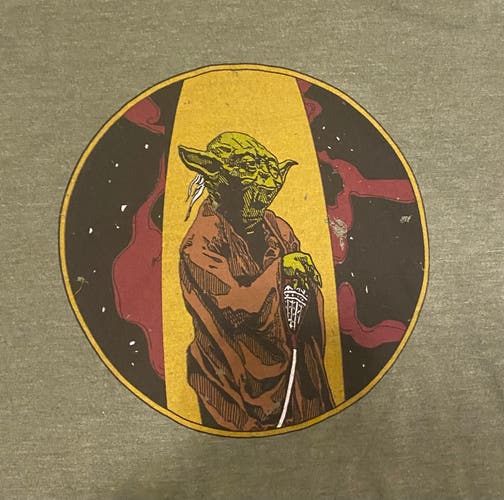 Bacharach Yoda Repop Lacrosse Shirt (XL,2XL)