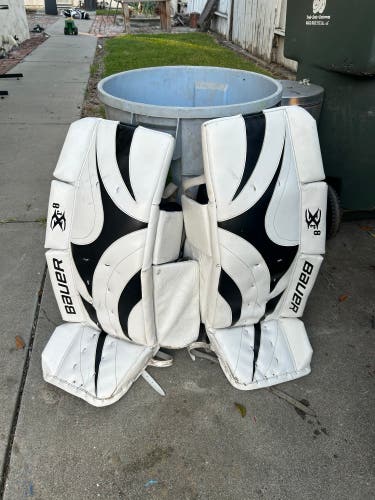 Bauer GP XR8 Goalie Leg Pads 33+”