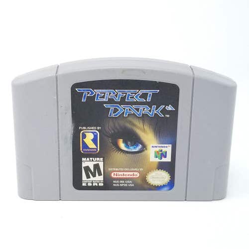 Perfect Dark Authentic Genuine Tested (Nintendo 64, 2000)