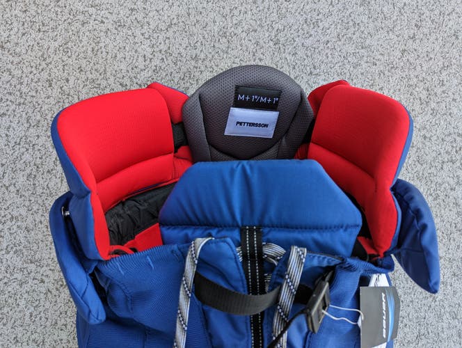 Bauer Vapor Pro Stock Elias Pettersson Game Issued Medium +1 Hockey Pants Vancouver Canucks