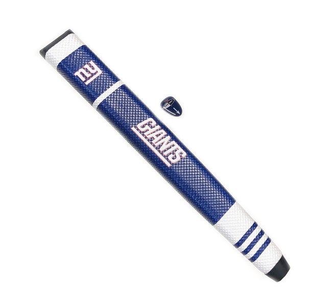 NEW Team Golf New York Giants Navy Blue/Red Jumbo Putter Grip w/Ball Marker