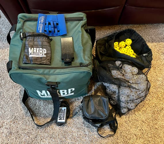 MaxBP Wiffle Ball Pitching Machine