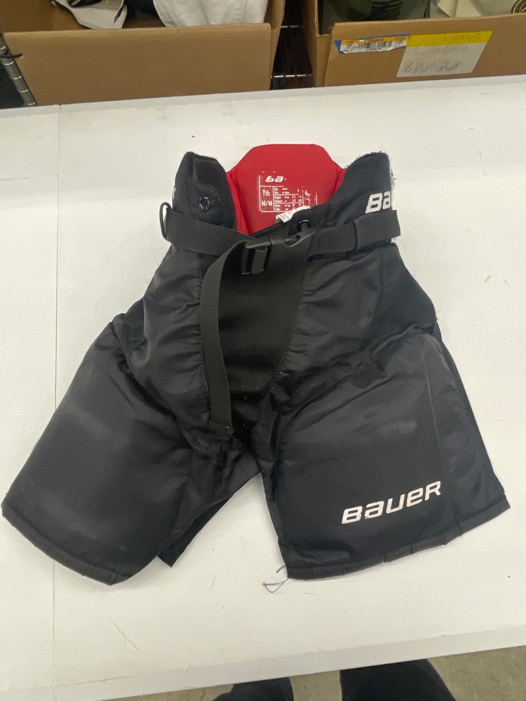 Youth Used Medium Bauer Vapor Lil Rookie Hockey Pants