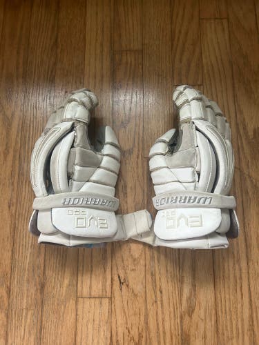 Used Player's Warrior 14" Evo Lacrosse Gloves