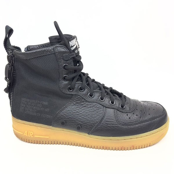 Gender: Men Color: Black Nike Air Force 1 07 Lv8, Shoe Type: Casual Sneaker  Shoes, Material