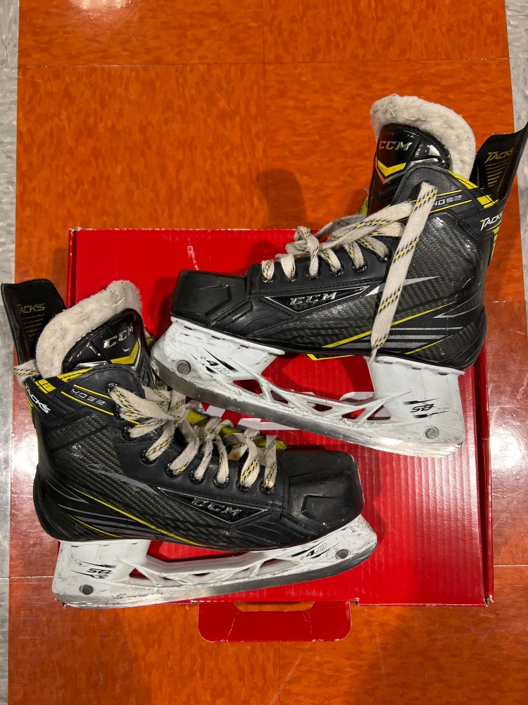 Senior Used CCM Tacks 4092 Hockey Skates D&R (Regular) 7.0