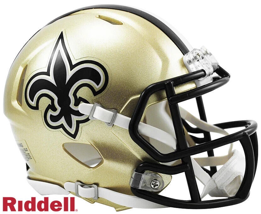 Riddell Speed New Orleans Saints Mini Helmet