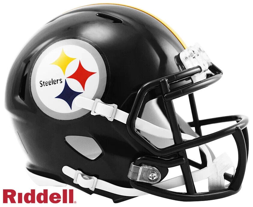 Franklin 8.5 Mini Rubber Football Pittsburgh Steelers