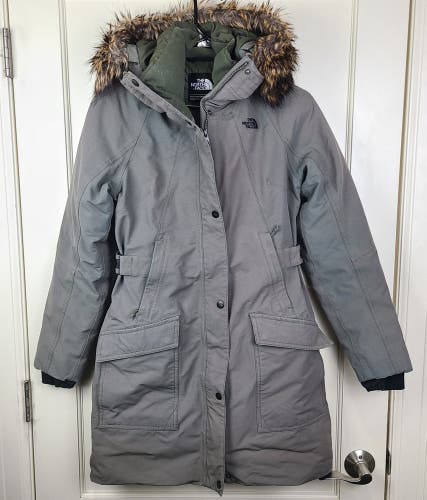 The North Face Womens Arctic Parka Dry Vent 550 Down Insulated Long Size: S