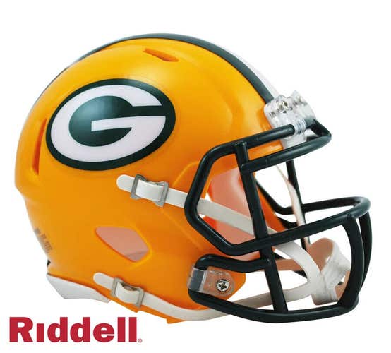Riddell Speed Green Bay Packers Mini Helmet
