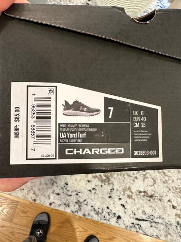 UA baseball turf shoes