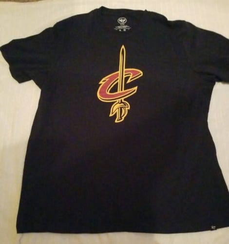 Cleveland Cavaliers Black XL Adult Unisex 47 Brand Shirt