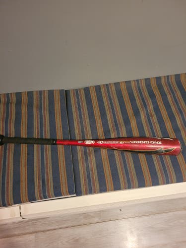 Used USSSA Certified DeMarini Alloy Voodoo One Bat (-10) 19 oz 29"