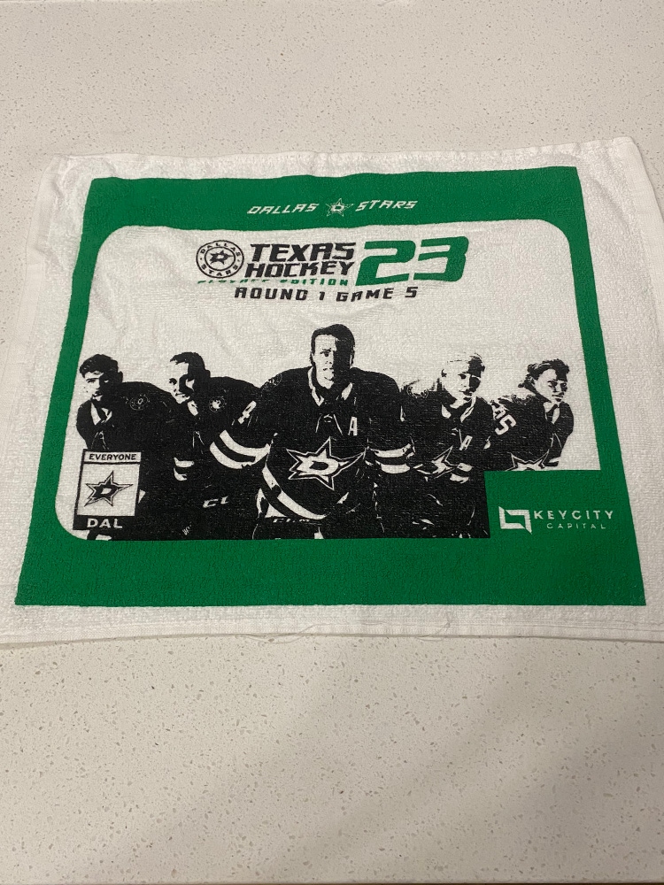 Dallas Stars NHL Hockey 2023 Playoffs Round 1 Game 5 Rally Towel New