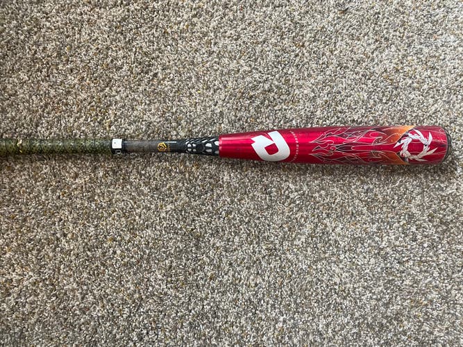 Used BBCOR Certified 2015 DeMarini Hybrid Voodoo Overlord Bat (-3) 28 oz 31"