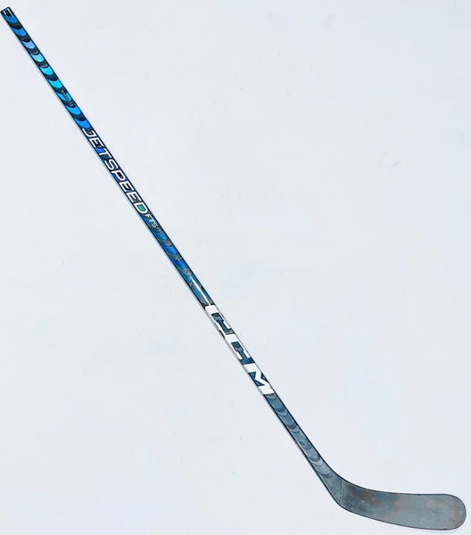 Blue CCM Jetspeed FT5 Pro (AS-V Pro Build) Hockey Stick-LH-85 Flex-P90-Grip