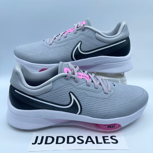 Nike Air Zoom Infinity Tour Next% Golf Shoes Wolf Grey Pink DC5221-060 Men’s Size 9.5