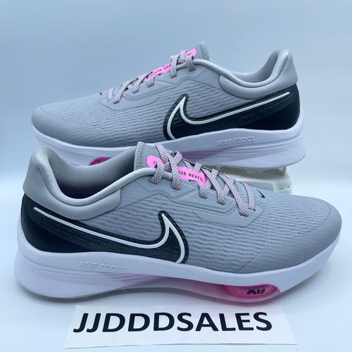 Nike Air Zoom Infinity Tour Next% Golf Shoes Wolf Grey Pink DC5221-060 Men’s Size 10
