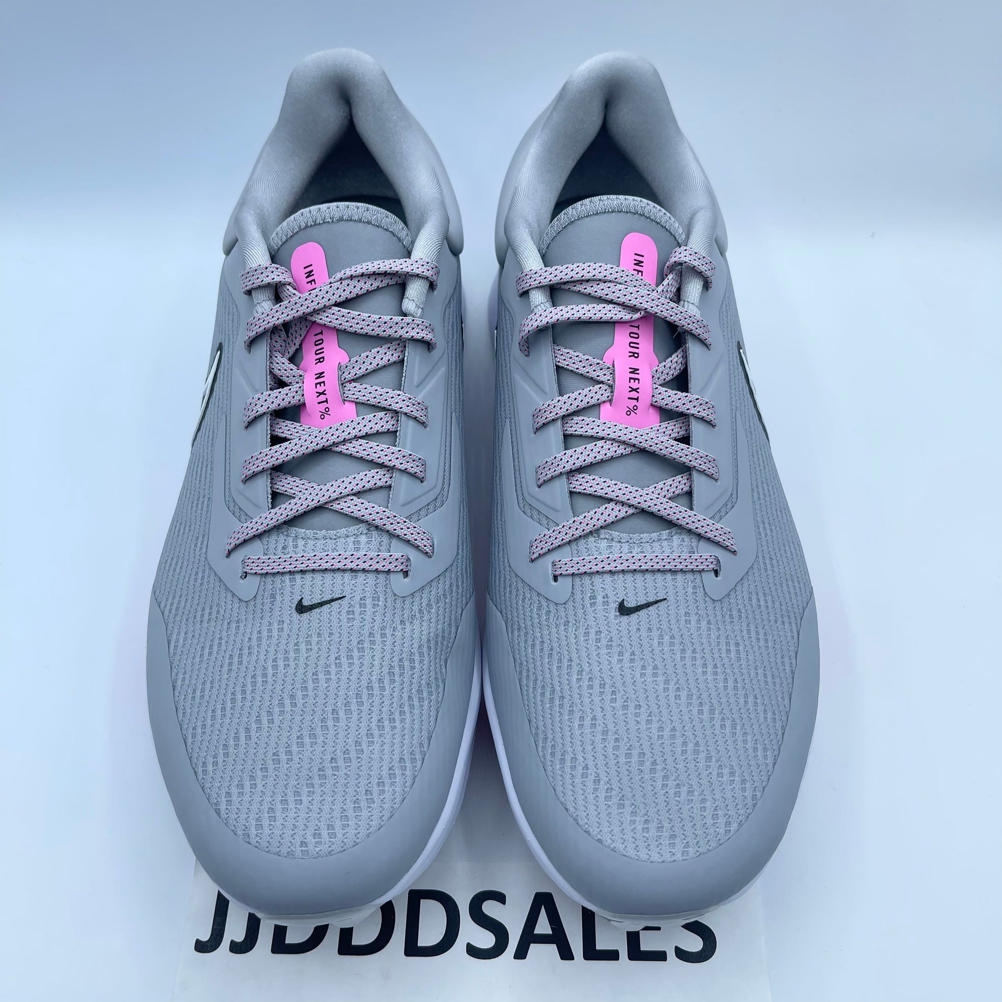 Nike Air Zoom Infinity Tour Next% Golf Shoes Wolf Grey Pink  display picture 1