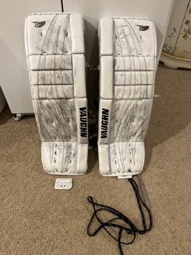 Used 31" Vaughn Goalie Leg Pads
