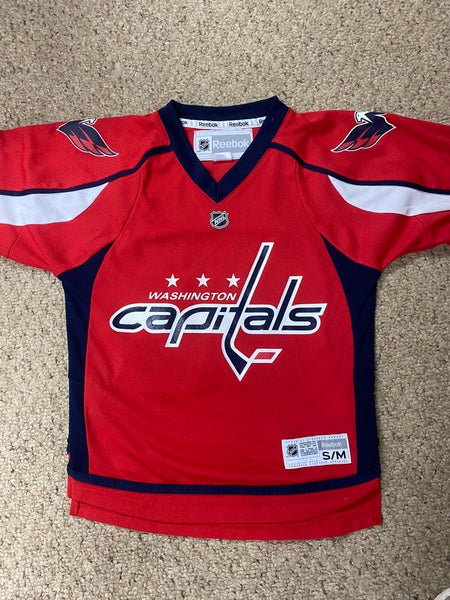 Breakaway Fanatics Branded Youth Red Home Jersey - Hockey Customized  Washington Capitals Size Small/Medium