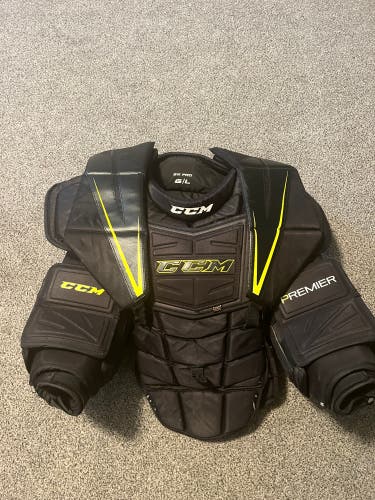 Used Large CCM Premier Pro Goalie Chest Protector