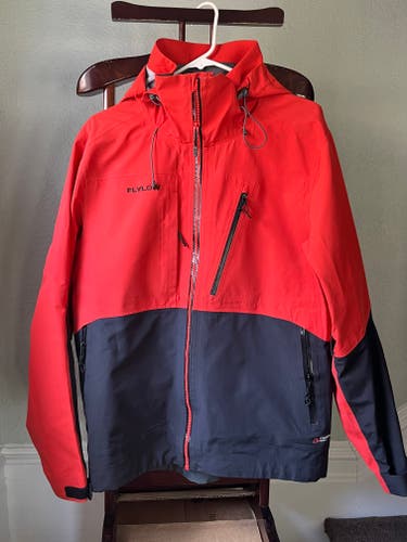 Red Men's Adult Used Small / Medium Flylow Ski Jacket