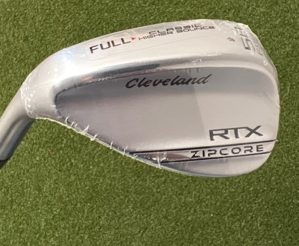New RTX Zipcore 58 Degree Wedge Men’s Left Handed