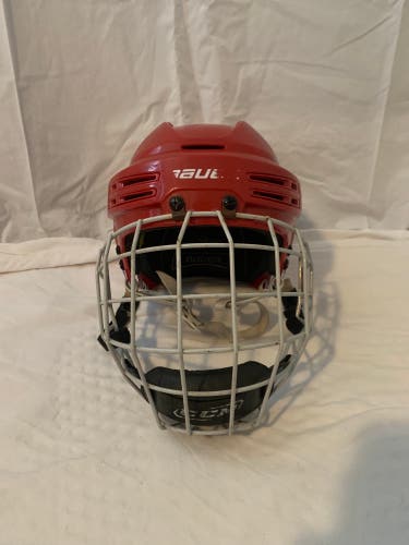 Bauer Re-Akt 75 Helmet With Cage