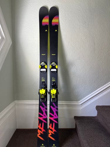 Used Unisex 2021 Dynastar 175 cm Menace 98 Skis With Bindings Max Din 11