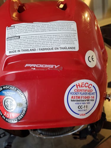 Used Bauer Prodigy Helmet