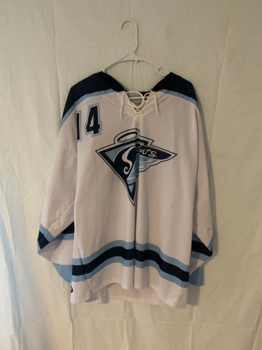 White Saints Hockey Jersey