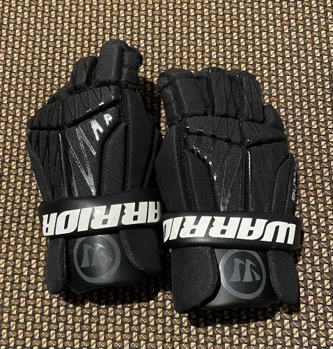 Used Warrior Burn Next Lacrosse Gloves