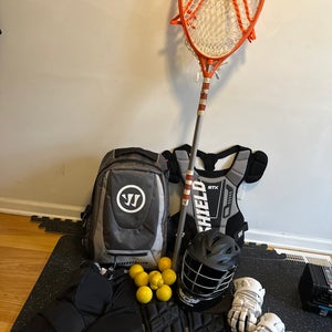 Lacrosse goalie starter set