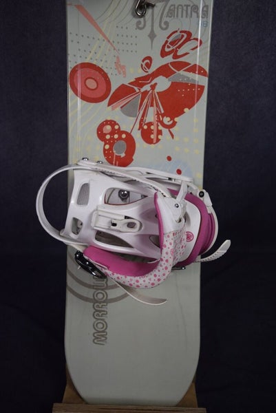 MORROW MANTRA SNOWBOARD SIZE 148 CM WITH SIMS MEDIUM BINDINGS