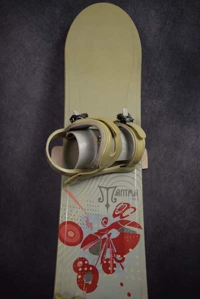 MORROW MANTRA SNOWBOARD SIZE 143 CM WITH MORROW MEDIUM BINDINGS