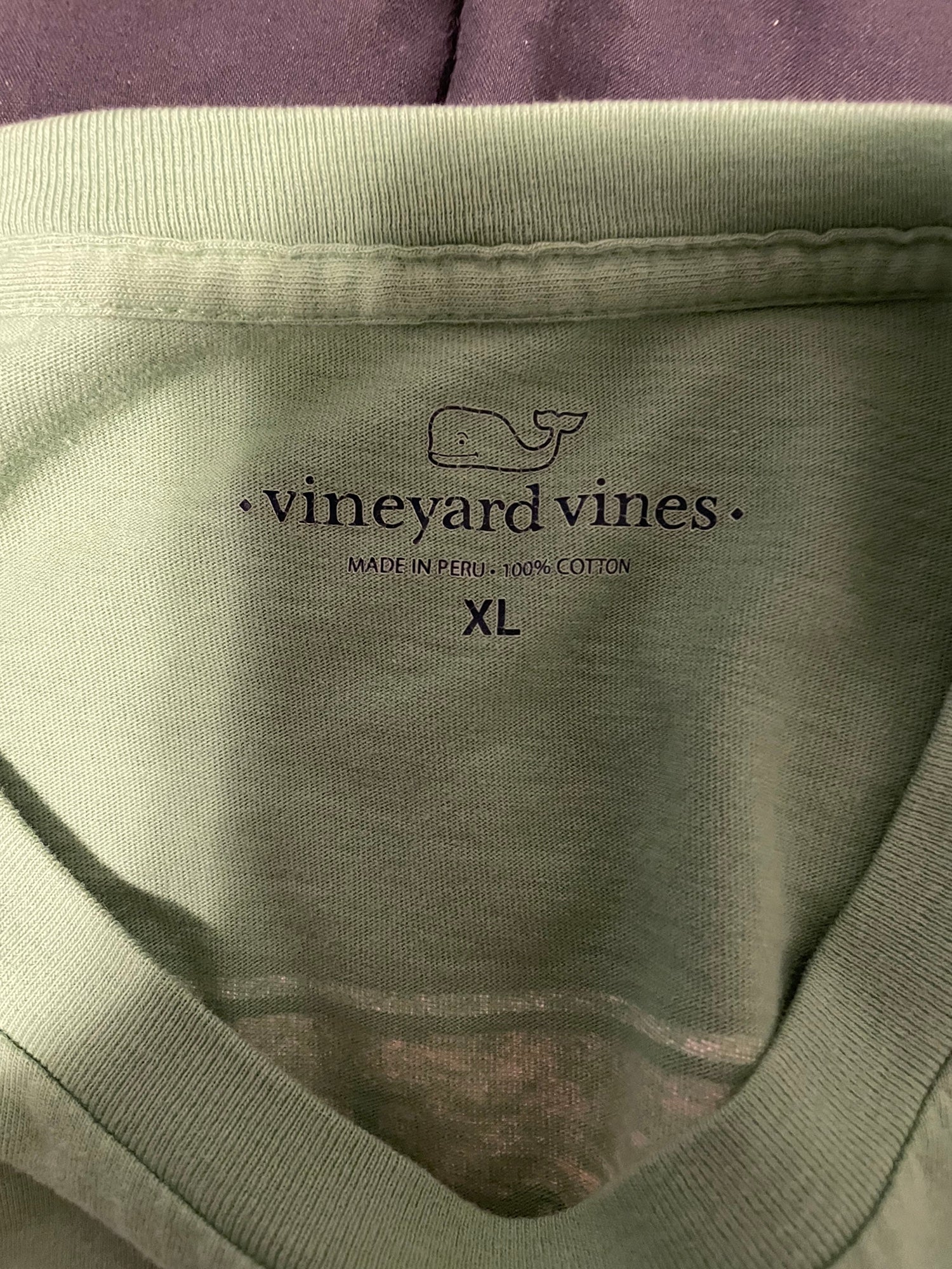 VINEYARD VINES T-SHIRT - GREEN ( XL )