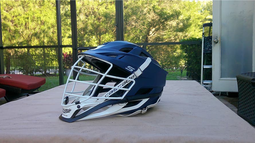 Matte Navy Cascade S Lacrosse Helmet