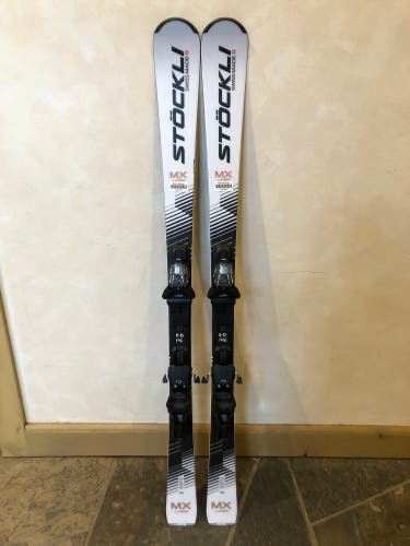 2023 Stockli Laser MX Skis With Salomon MC 11 Bindings 146cm 2101043