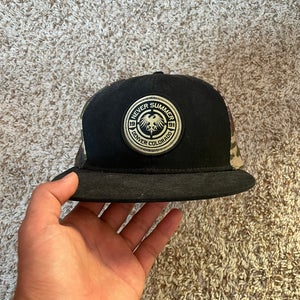 Black Used Adult Unisex Never Summer Hat
