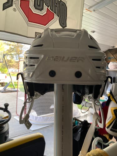 Lightly Used Small Bauer Re-Akt 150 Helmet