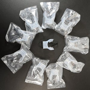 50x Clear Mouth Piece Lot Scuba Diving & Snorkel Bite 2nd Stage Regulator USA