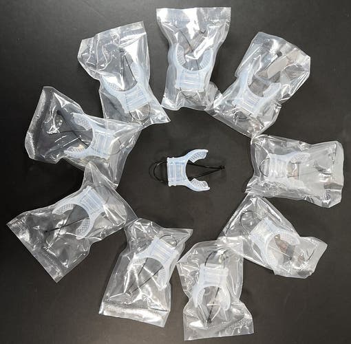 50x Clear Mouth Piece Lot Scuba Diving & Snorkel Bite 2nd Stage Regulator    USA