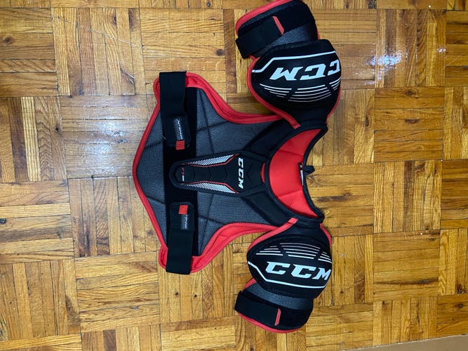 Used Senior Small CCM JetSpeed FT350 Shoulder Pads Excellent Condition