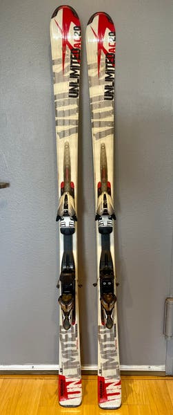 VOLKL Unlimited AC 20 all mountain skis 163 cm with Marker 3