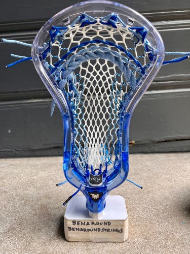 ECD Ion Dyed Blue Fade To Clear - Pro Strung W/ Hero 3