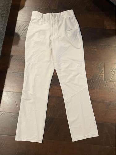 White Adult Men's Used Small Mizuno Game Pants