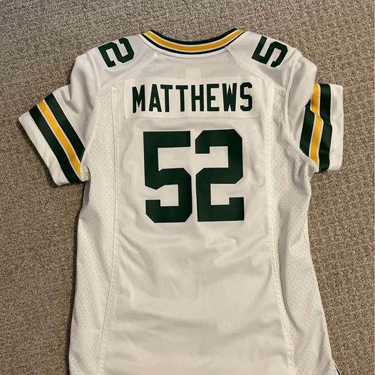 Packers Jersey - Matthews - Women Medium